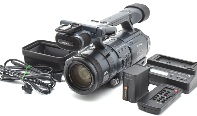 Caméscope Pro Sony HXR-MC2000J – AVCHD – Série Handycam – Noir – Très Bon état