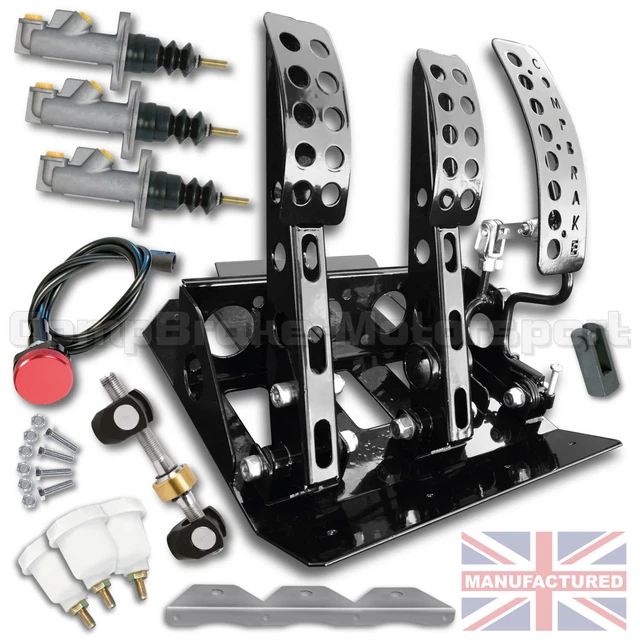 Universal Accelerator Pedal Halterung Boden IN Aluminium CMB6150-ALI