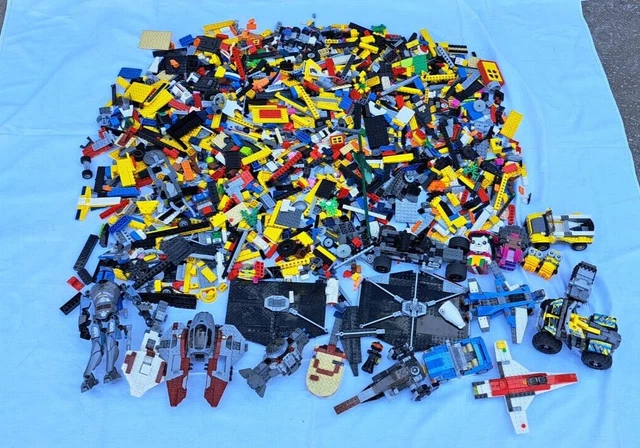 Gros Lot De 5 Kg De Lego Vrac Authentique  100% Lego City,Star Wars...