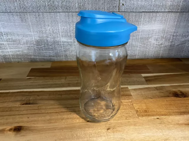 ✅Masontops 16 Oz Ounce Jar ✅Glass Cup ✅ Teal Flip Top Lids ✅Sports Bottle ✅USA