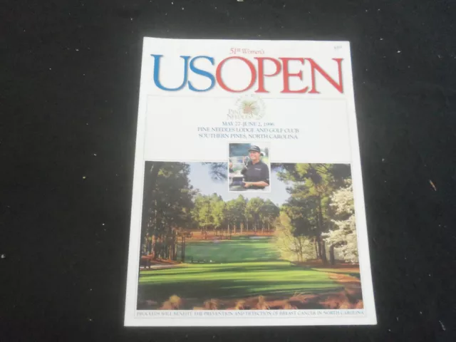 1996 May 27-June 2 Women's U.s. Open Program - Pine Needles Golf Club - B 4370I