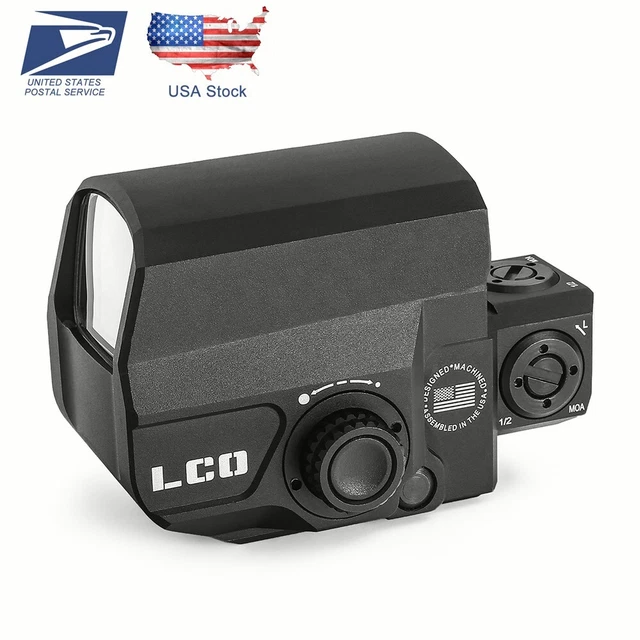 HOLOGRAPHIC SIGHT LCO Tactical Red Dot Sight Rifle Scope BRAND NEW USA