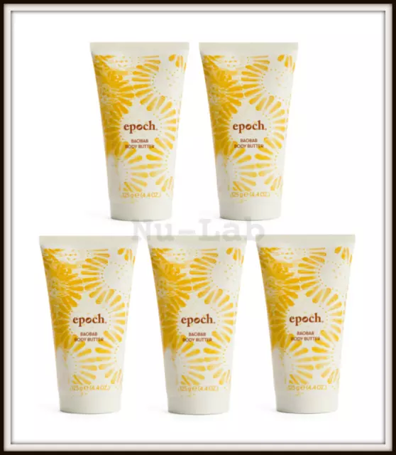 NEW! 5 x Nu Skin NuSkin Epoch BAOBAB BODY BUTTER