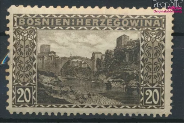 austria.-Bosnia-herzegovina. 35G mischzähnung with hinge 1906 Views (9723577