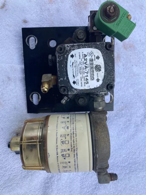 Mi-T-M HSP3004-3MGH Pressure Washer FUEL PUMP / SOLENOID / FILTER ASSEMBLY