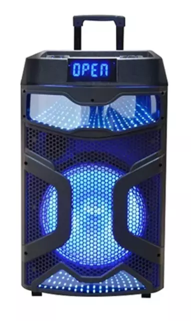 New MPD12XB 12″ Woofer X-Bass Karaoke Professional DJ Speaker System 10,000watts