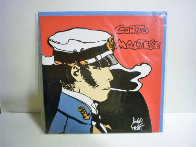 Corto Maltese - Carte postale 3 D  -  sous blister.