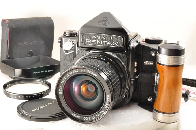 Appareil Photo Argentique Pentax 6X7 Niveau Des Yeux Format