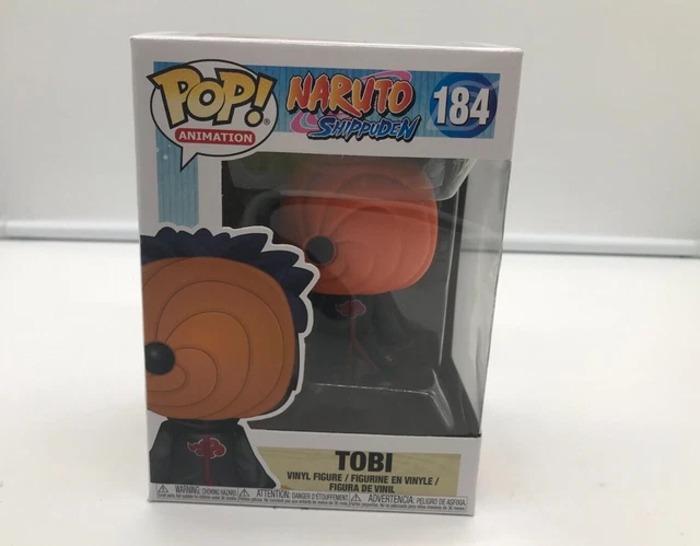 FUNKO POP! ANIMATION Vinyl Naruto Shippuden Tobi #184 $17.09 - PicClick
