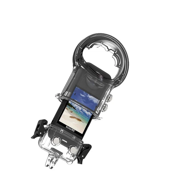 Accesorios de cámara carcasa de buceo impermeable estuche para Insta360 X3