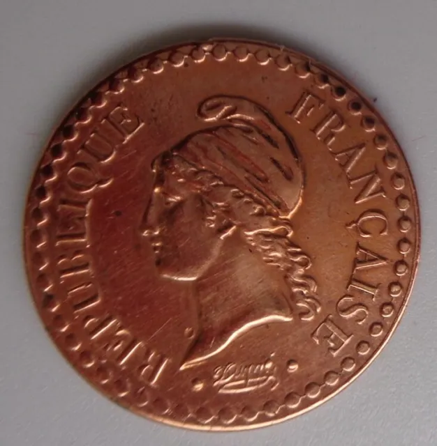 Rare 1 Centime Dupré 1849 A (Paris) Bronze avec Accent sur E Qualité Superbe SPL