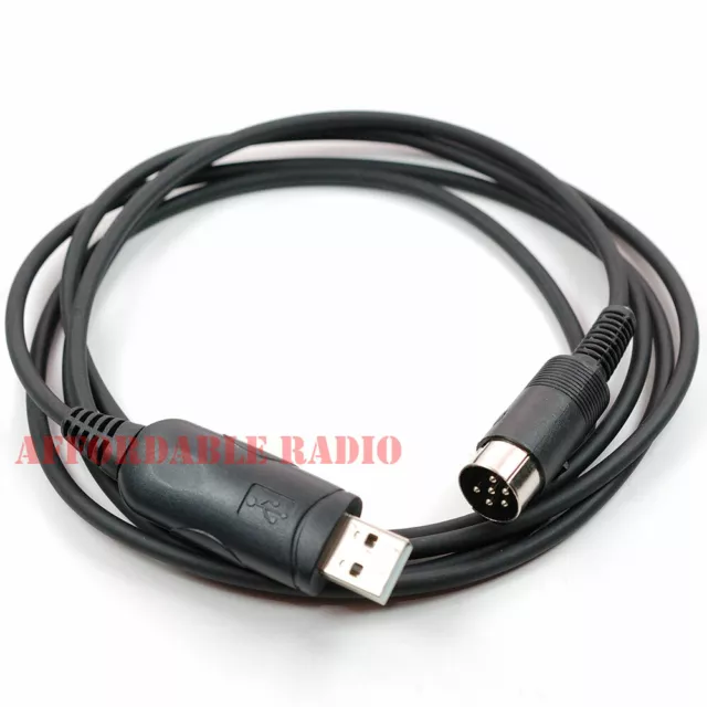 6' USB CAT interface cable for Kenwood TS-450s TS-690s TS-850s TS-950s TS-790A