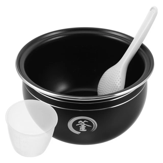 RICE COOKER INNER Pot Replacement: Non-Stick Inner Container - 3 Pot ...