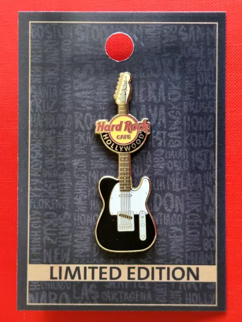 HRC Hard Rock Cafe Hollywood Fender Era Guitar Series 2010 BW LE300 new