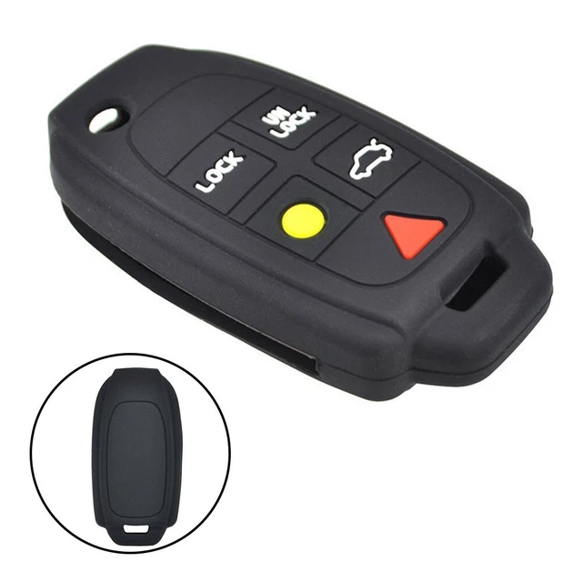 For Volvo For XC90 S80 XC70 S60 V70 Key Cover Parts Silicone Accessories