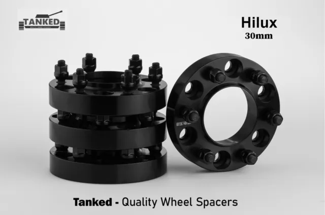 Toyota Hilux Wheel Spacers  Forged Hub Centric 106.1 Centre 30 mm   x 4