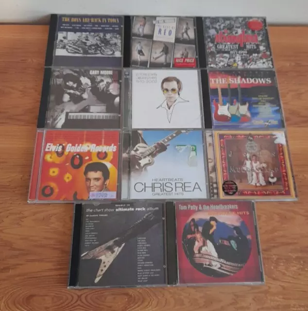 11 CD Bundle Joblot, Collection METAL POP  ROCK