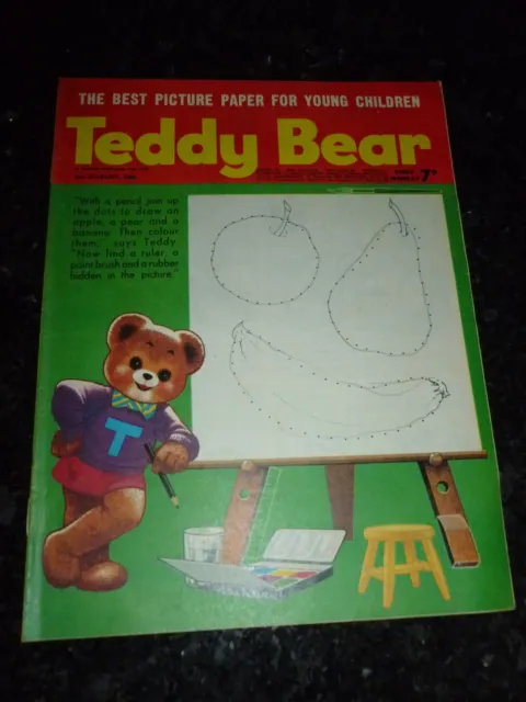 TEDDY BEAR Comic - Year 1968 - Date 31/08/1968 - UK Paper Comic