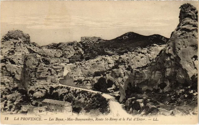 CPA LES BAUX-de-PROVENCE Mas-Baumaniero - Route Saint-Remy (1290255)