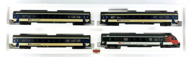 Jm224 - Märklin H0 42167 - Coffret De Voitures De Voyageurs Bls/Cff