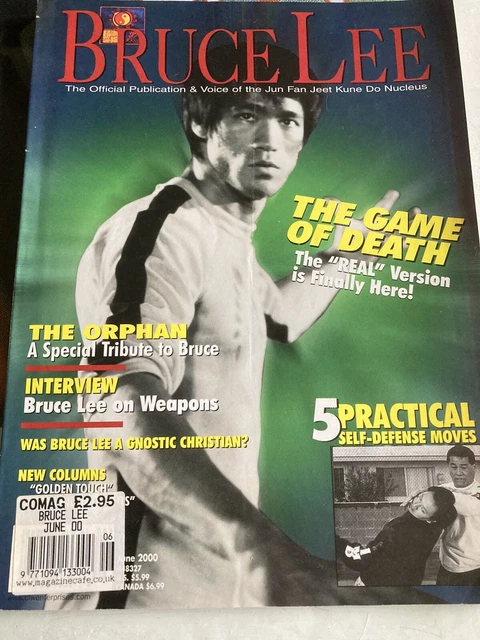 BRUCE LEE MAGAZINE.  June 2000. JUN FAN JEET KUNE DO NUCLEUS. RARE