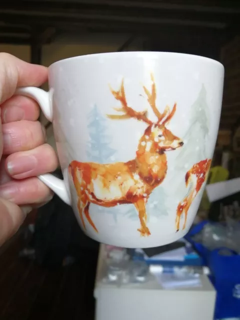 Lesser & Pavey Fine China Mug designed by Jennifer Rose Gallery Forest Family