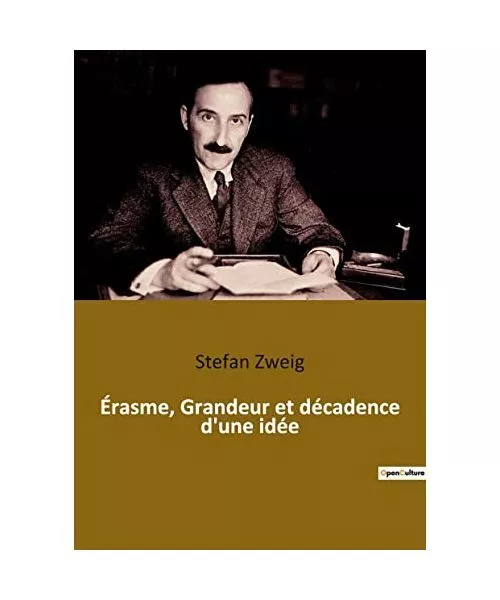 Érasme, Grandeur et décadence d'une idée, Stefan Zweig