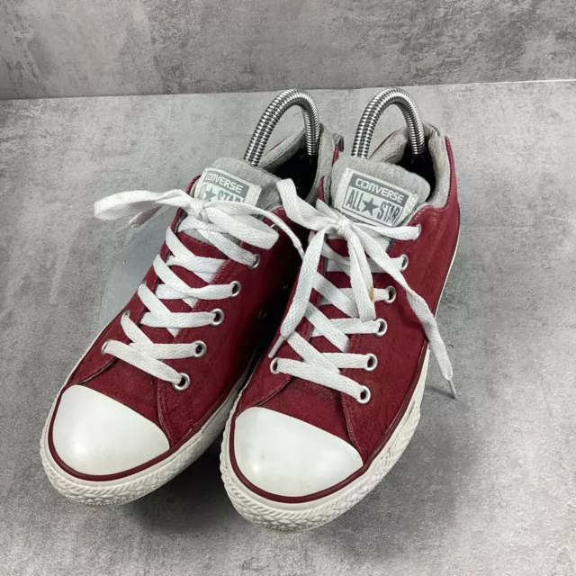 Converse All Star Red Burgundy Size 4 Girls Womens 3