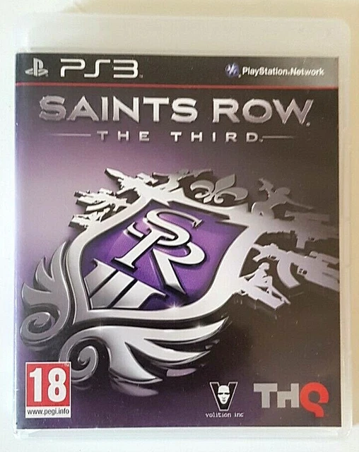 SAINTS ROW DOUBLE PACK SONY PS3 NEUF VERSION FRANCAISE THE THIRD