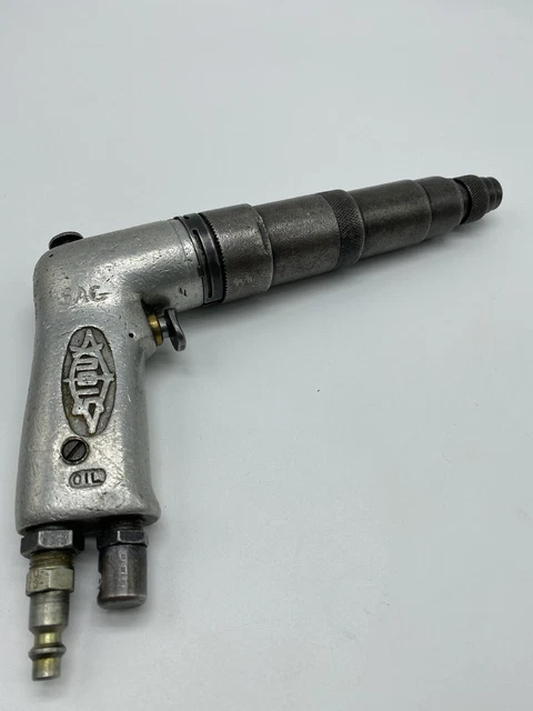 Sioux 650 Rpm 02105 Pneumatic Aircraft Drill Tool Left Thread 1/4 Air Driver