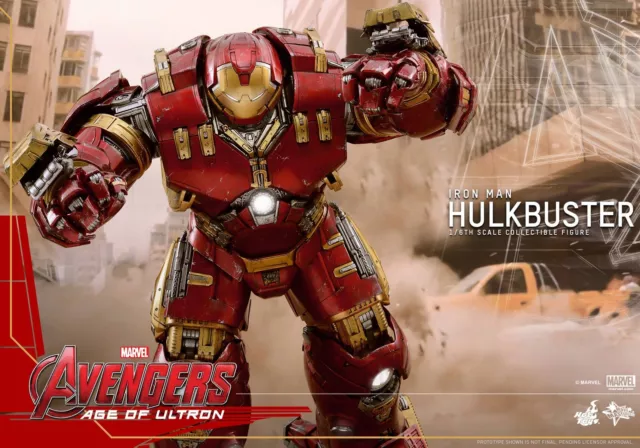 Hot Toys 1/6 Avengers Age Of Ultron Mms285 Iron Man Hulkbuster 21" Action Figure