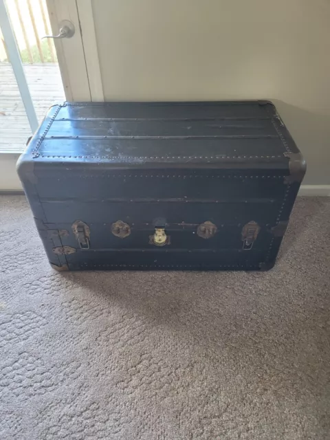 Vintage Steamer Wardrobe Trunk