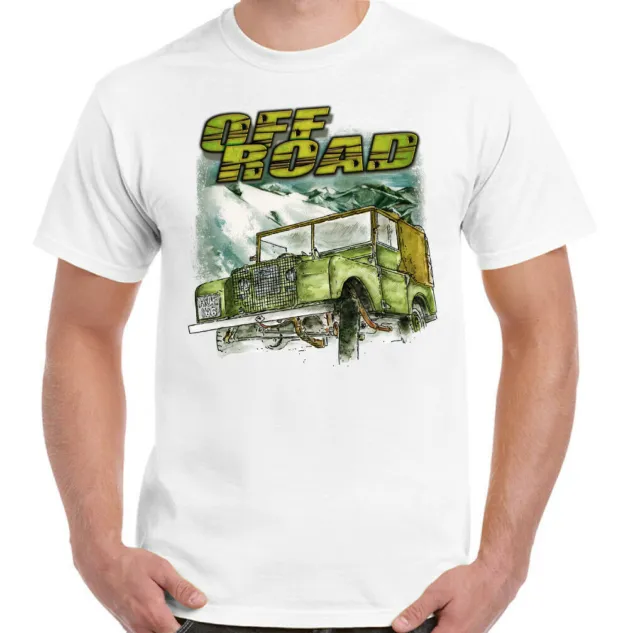 4x4 T-Shirt Off Road Mens Funny 110 90 SVX 4X4 Land Roading Top