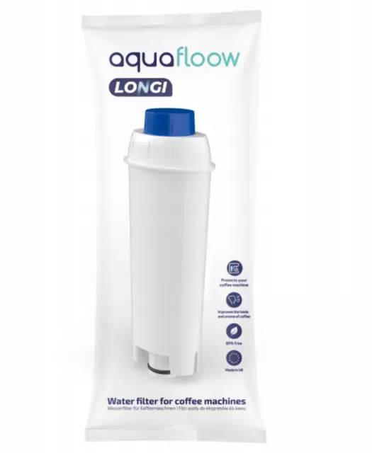 5 cartucce + anticalcare Aqua Flow compatibile con DeLonghi DLS C002 / SER 3017 2