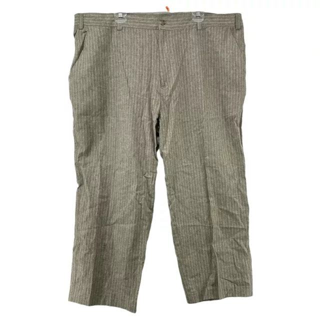 NEW IRVINE PARK Linen Blend Pleated Cuffed Dress Pants Men's Size 38 L Navy  Blue $29.90 - PicClick