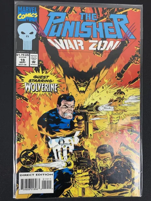 Punisher War Zone #19 Marvel Comics 1993