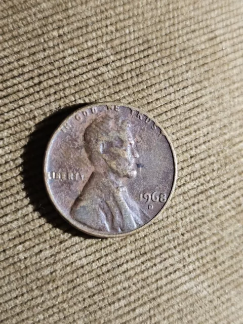 1968 D Lincoln Penny with Error on Top Rim, and "L" in Liberty on Edge, & More