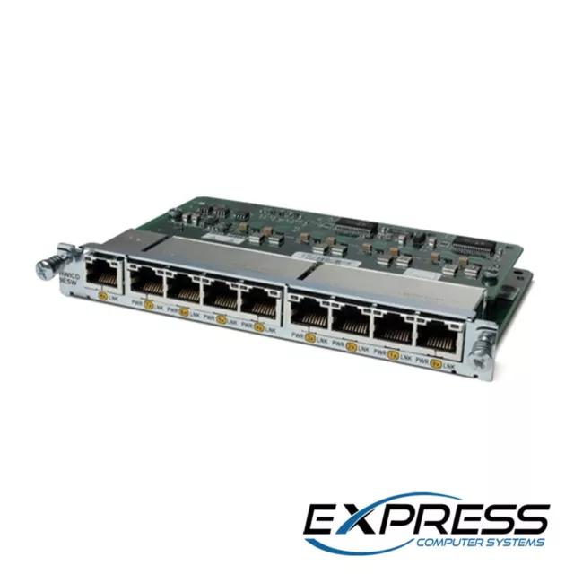 Cisco HWIC-D-9ESW 9-Port Ethernet Switch HWIC