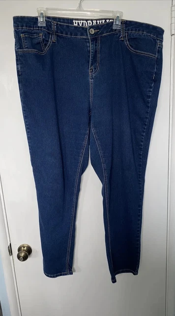 Hydraulic Lola Curvy 24W Dark Wash Pants 24W Skinny 24W Jeans Pants 5 Pocket