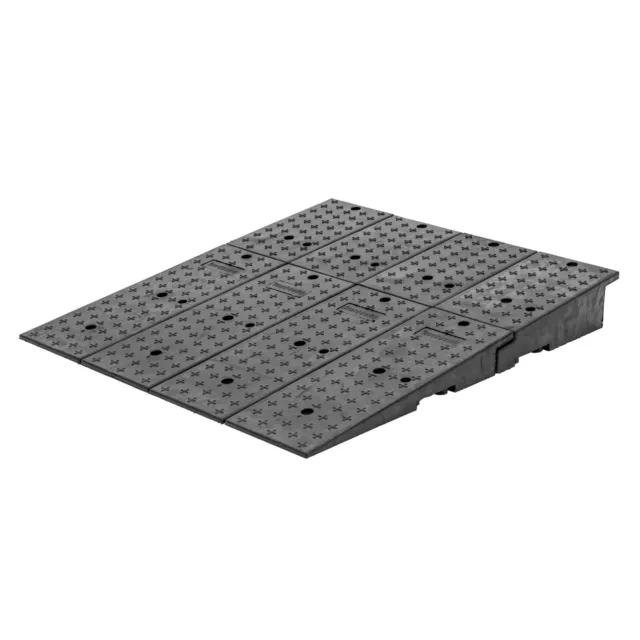 GUARDIAN RUBBER FULL-WIDTH Wedge Shipping Container Ramps - 49
