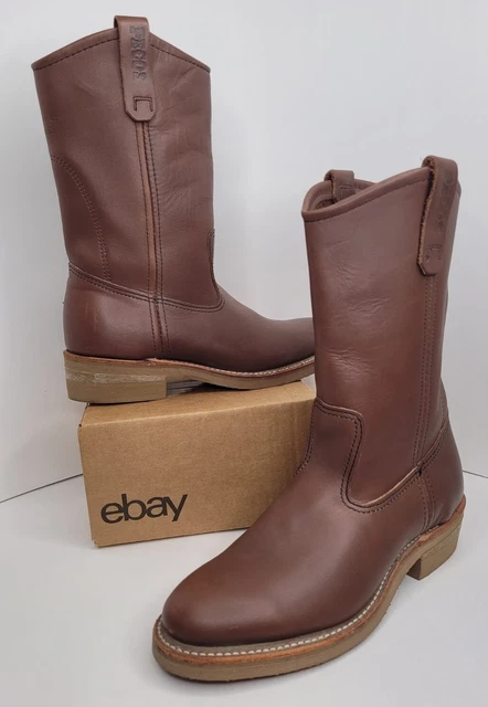 Red Wing Pecos 1155 Pull On Western Work Wellington Brown Cowboy Boots 6.5  D $85.49 - Picclick