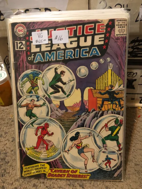 #16   Justice  League  Of  America  Vg    Half  Price  Sale  Yes  We  Combine