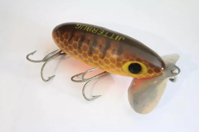 FRED ARBOGAST JITTERBUG in box with intructions vintage fishing