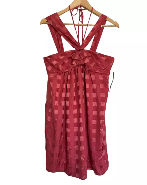 NWT Marc Jacobs Rose Pink Babydoll Cocktail & Party Mini Dress/Size 8/R. $378.00