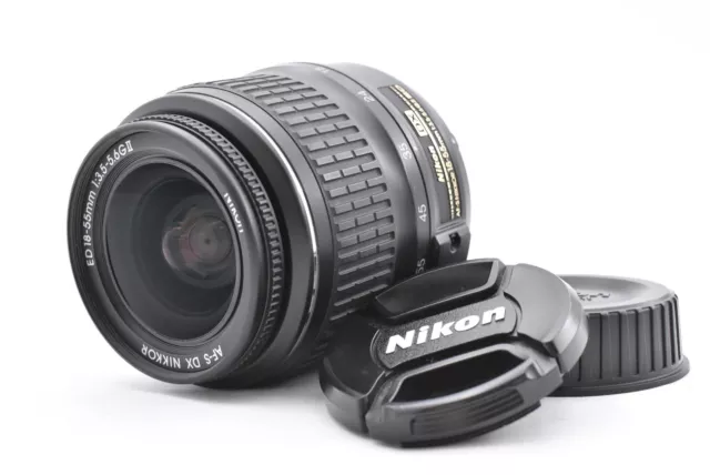 Nikon AF-S Dx Nikkor 18-55mm f3.5-5.6G II Ed Lente De Japón (t6595)
