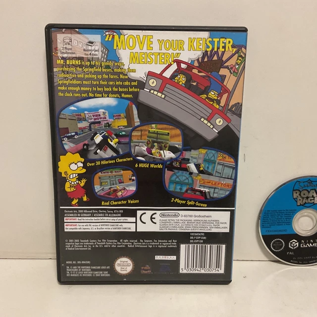 Gamecube - The Simpsons Road Rage (Gebraucht) in Lenzburg für CHF 27.9
