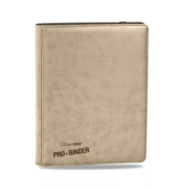 Ultra PRO Premium Pro-Binder Folder Portfolio Album 9-Pocket Standard Card White