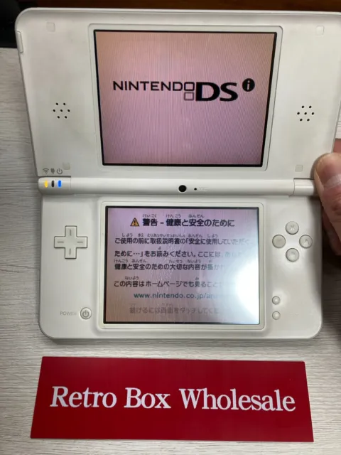 Nintendo Dsi Ll XL Naturel Blanc Console Japonais Version 910