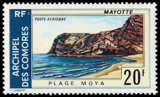COMORO ISLANDS C62 - Views of Mayotte "Moya Beach" (pb85725)