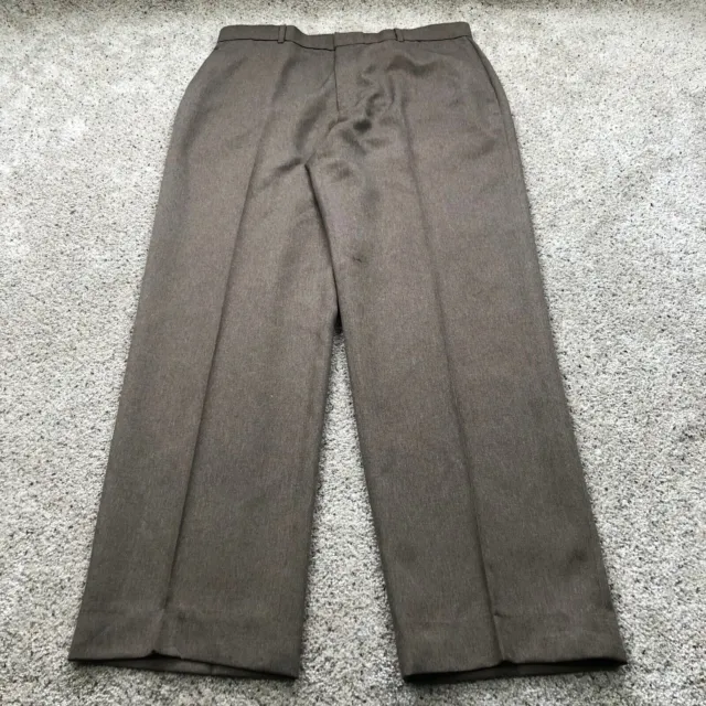 VTG Levis Pants Mens 36 Brown Action Slacks Dress Khakis Trousers 80s 36x30